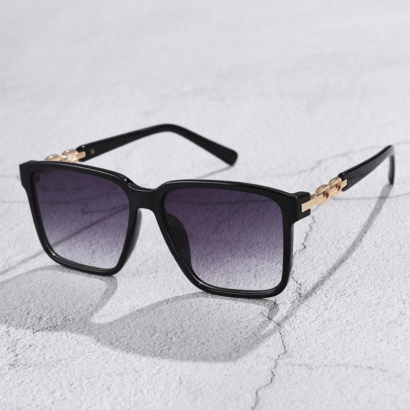 Fashion Womens Sunglasses Square Style Gradient Lens Anti UV400 Luxury Brand Oculus Eyewear Female Sun Glasses