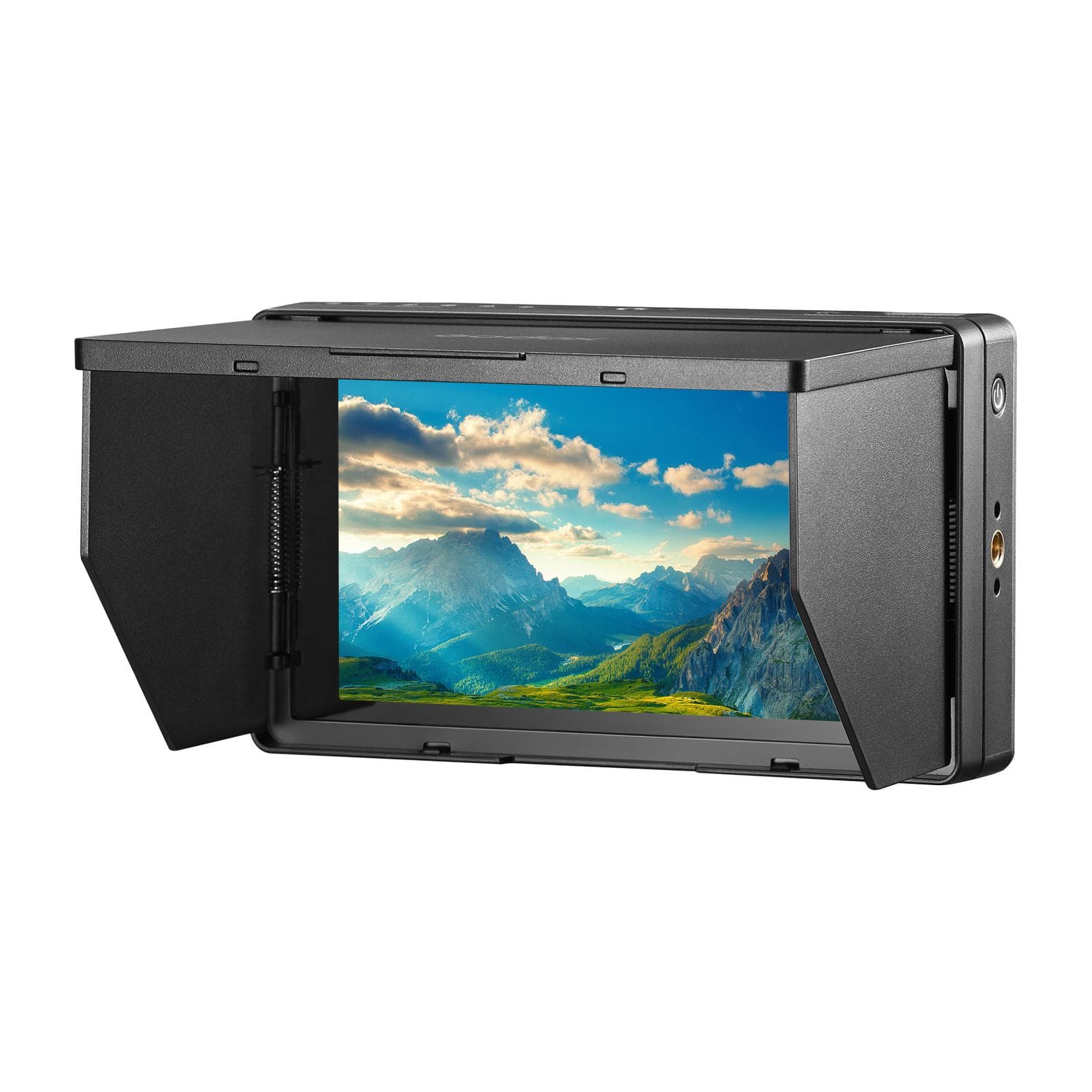 Godox GM55 5.5 Inch IPS Touchscreen On-Camera Monitor 4K HDMI Output 160 degrees Wide Viewing Angle 3D LUT black