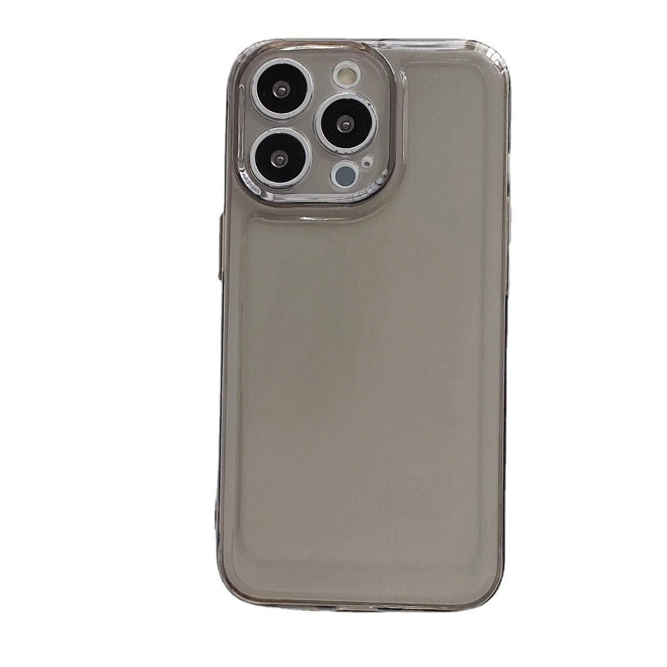 Applicable To Apple 16 Transparent Space Shell IPhone 14 Mobile Phone Case Full-inclusive Fine Hole Anti-fall TPU Soft Shell Protection Case Apple 15Plus