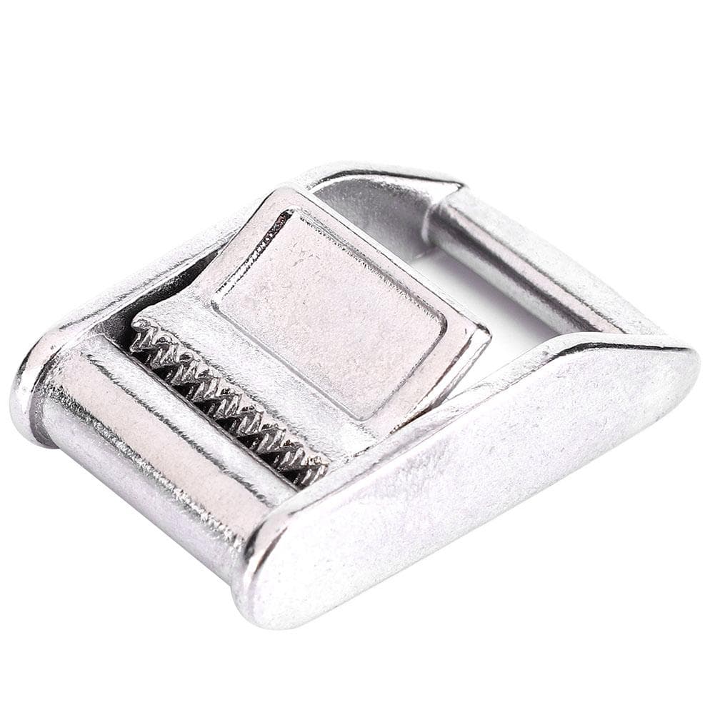 1 pcs Stainless Steel Marine Boat Belt Cam Buckle Plate Strap Fixing Buckles