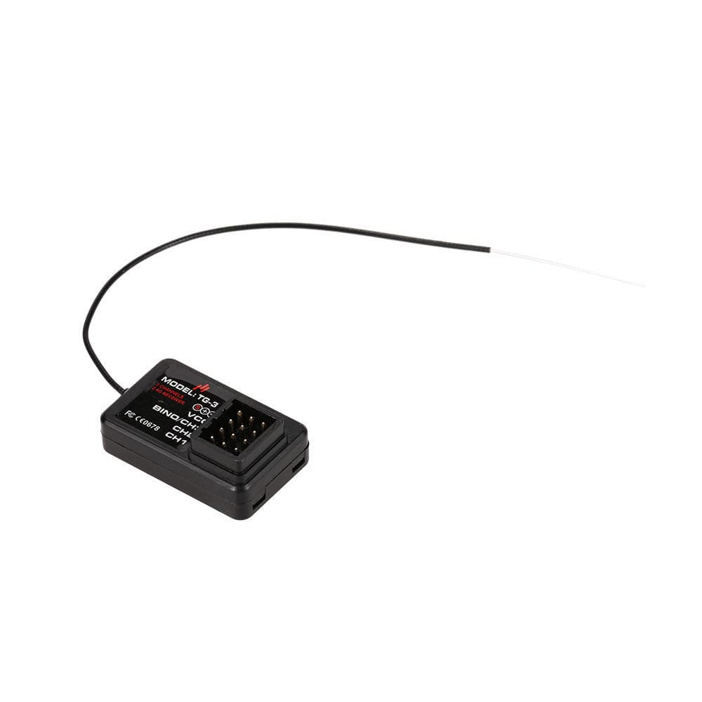 GoolRC TG-3 2.4G 3CH RC Car Boat Receiver for GoolRC TG3 AUSTAR AX5S Transmitter 1pcs black