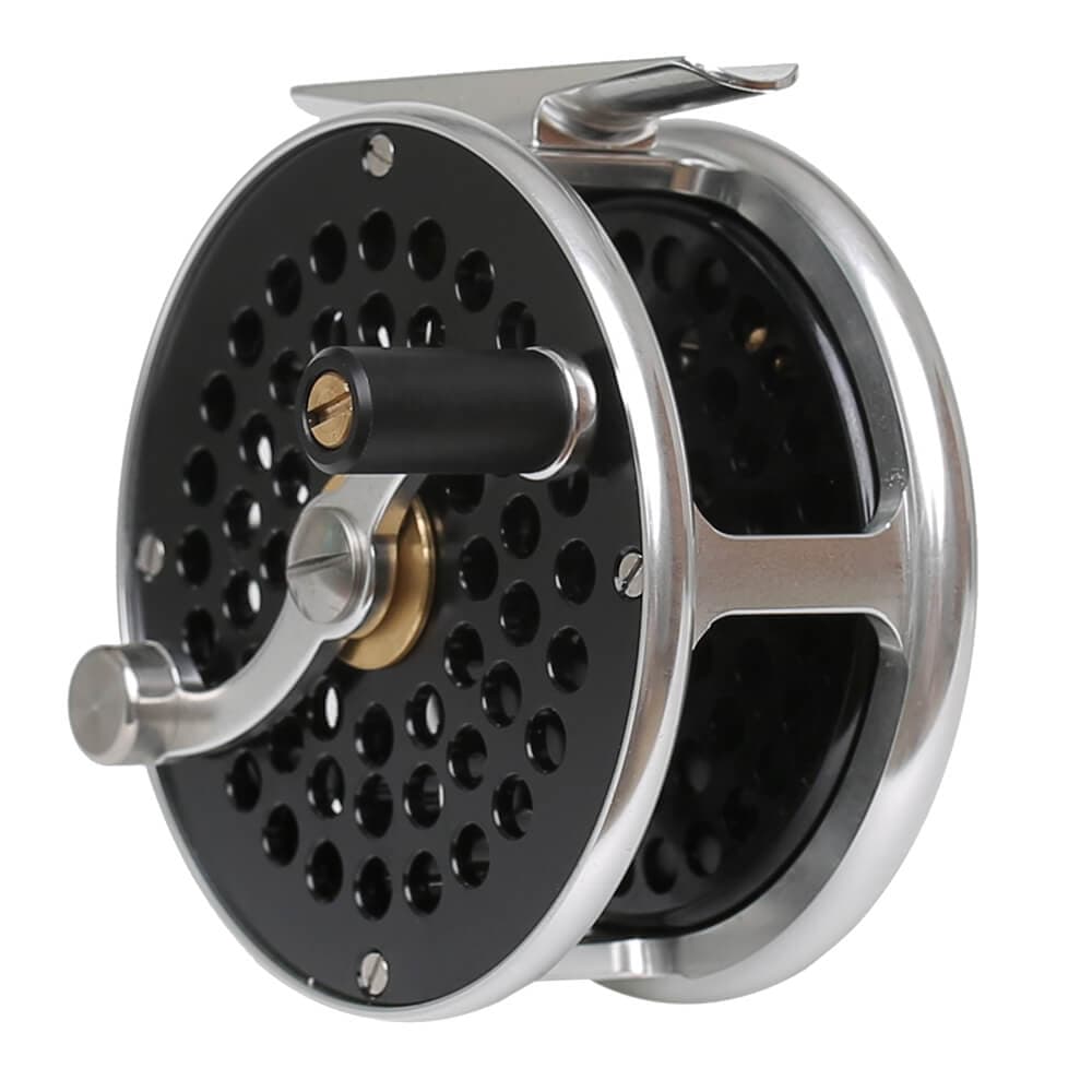 Kylebooker FR03 Classic Fly Reel For #3 to #9 Line Weight 5/6 weight black