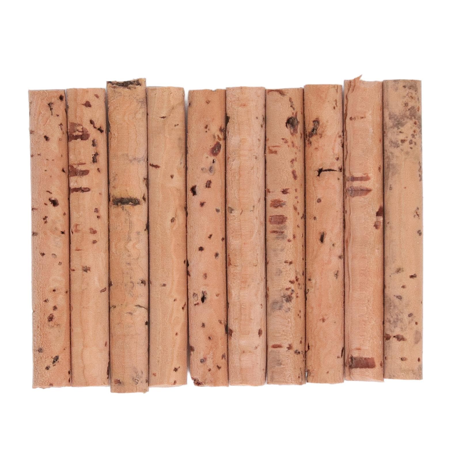 10Pcs Carp Fishing Cork Sticks Carp Fishing Boilies Bait Cork Stick Rig Method Feeder Bait Buoyancy 8mm