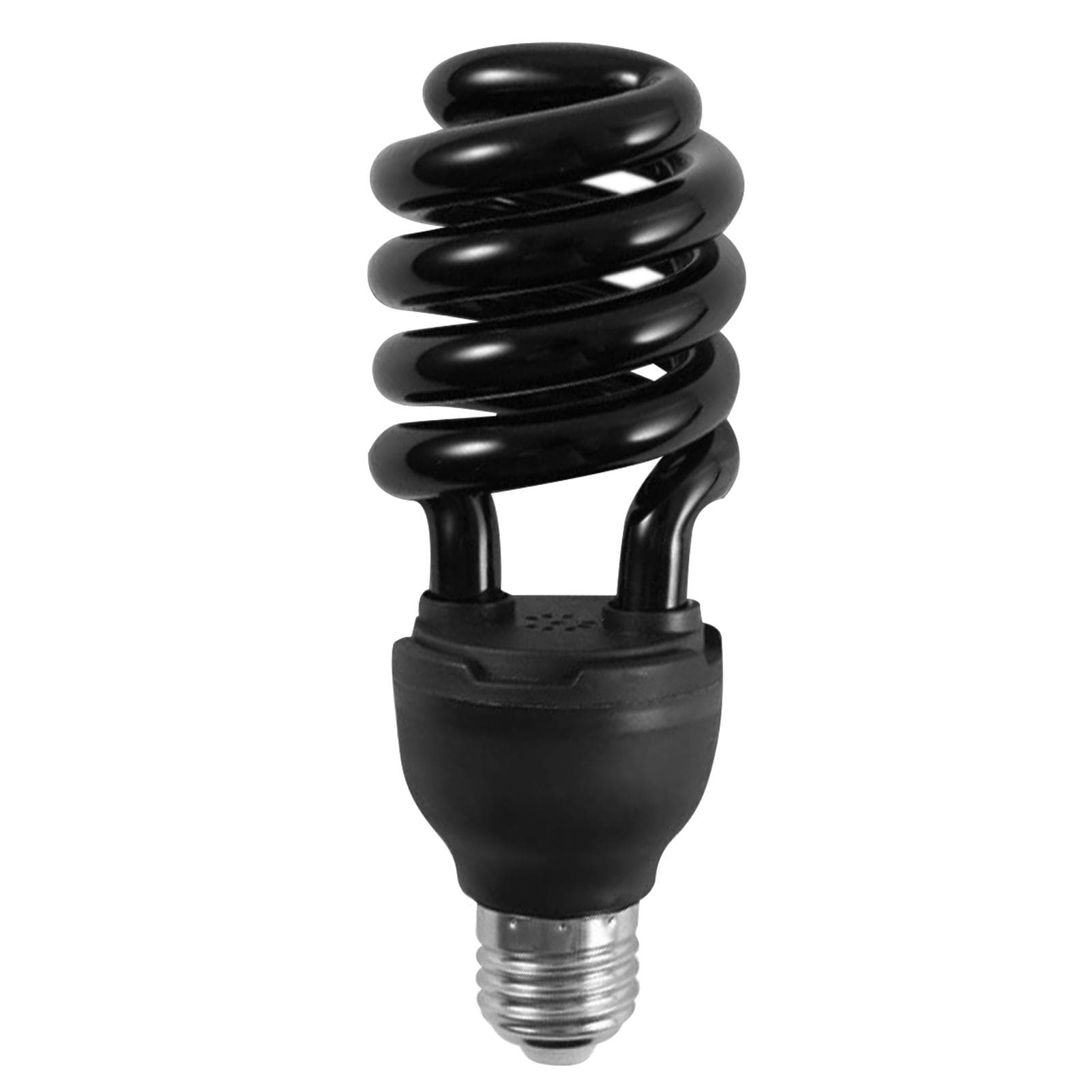 A C110V 20W Insects Trap Catcher Light Bulbs Spiral Shaped E27 Base Socket Holder 365NM Wavelength black