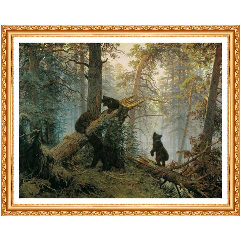 Diamond Embroidery Natural Animal Full Square Diamond Painting Bear Pictures Rhinestone Cross Stitch 20X30CM