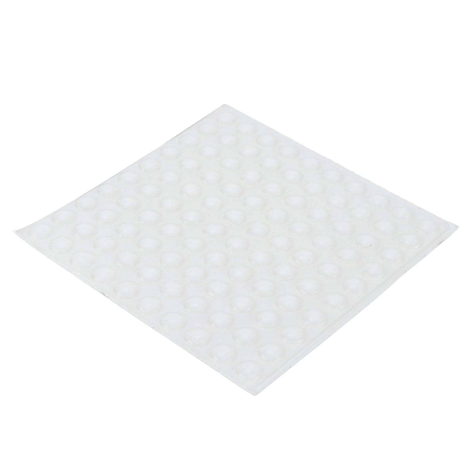 100Pcs/Sheet Self Adhesive Pads Non Slip Transparent Buffer Pads for Table Chair Photo Frame