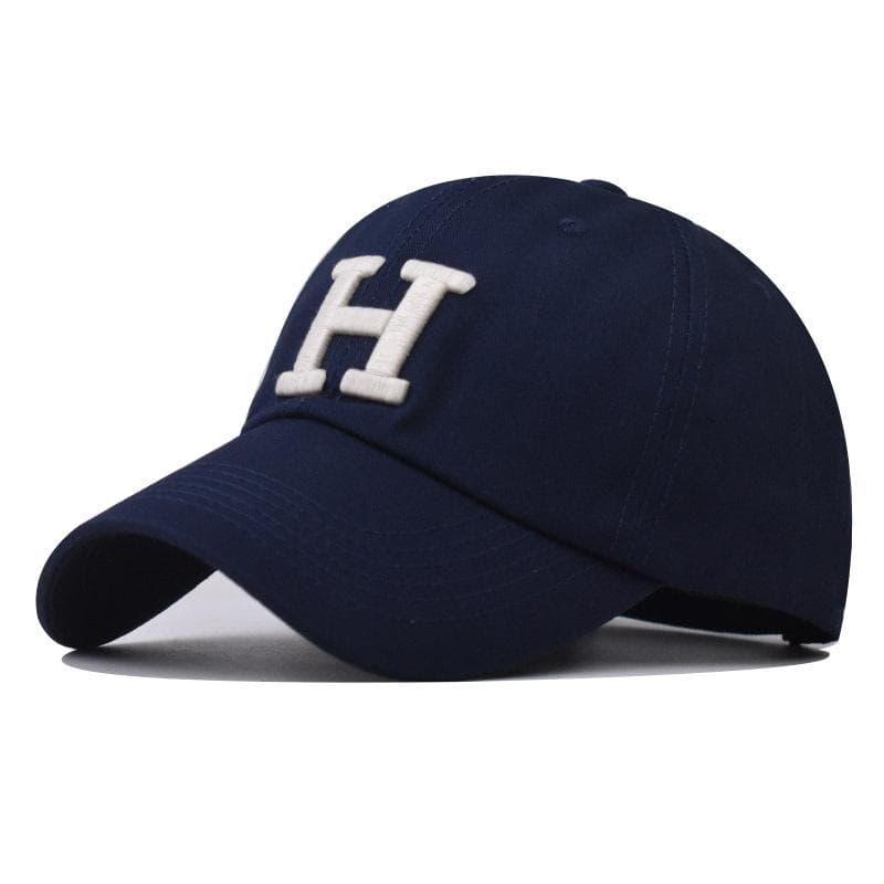 2023 Washed Cotton Letter H Baseball Cap Snapback Hat For Men Women Dad Hat Embroidery Casual hats Casquette Hip Hop Caps 54-60cm