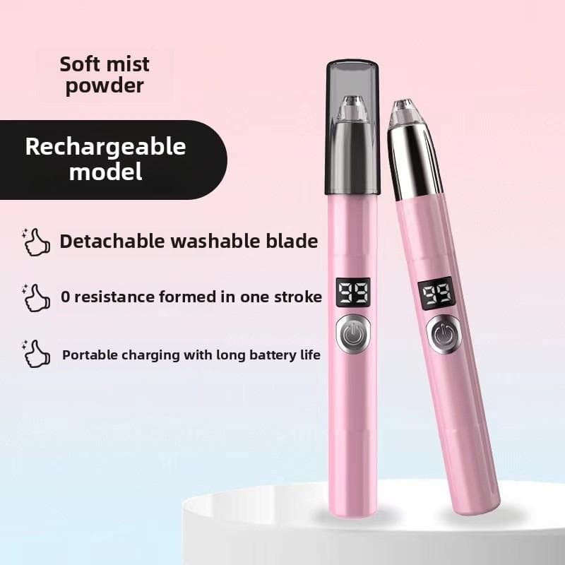 Electric Shaver, Rechargeable Eyebrow Trimmer, Eyebrow Shaving Body Hair Women's Shaver, Electric Eyebrow Trimmer pink