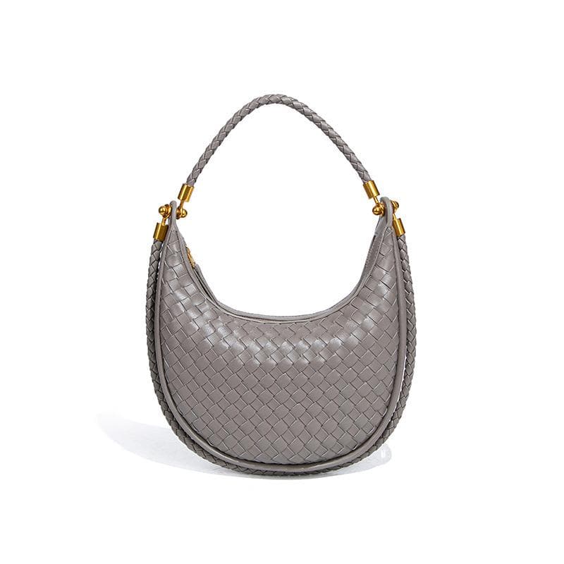Personalized and Versatile Women's Bags, Crescent-shaped Bags, High-end Hand-held Bags, Crescent Moon Dumpling Bags, Single-shoulder Underarm Bags
