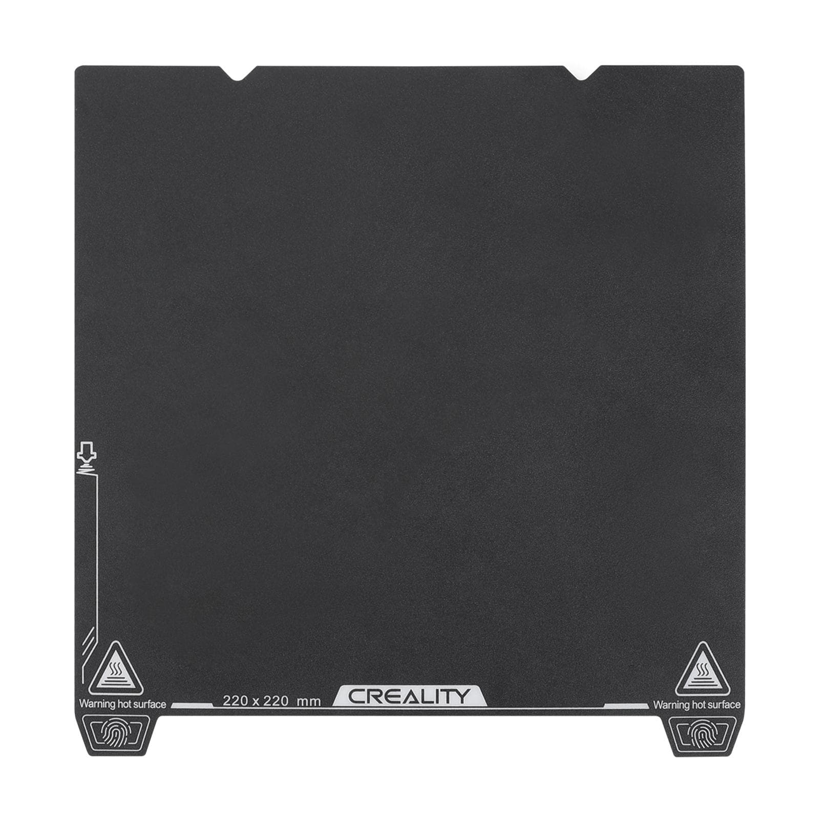 Creality Spring Steel Platform Plate Kit for Ender-3V3 SE 3D Printer Replacement Accessory black