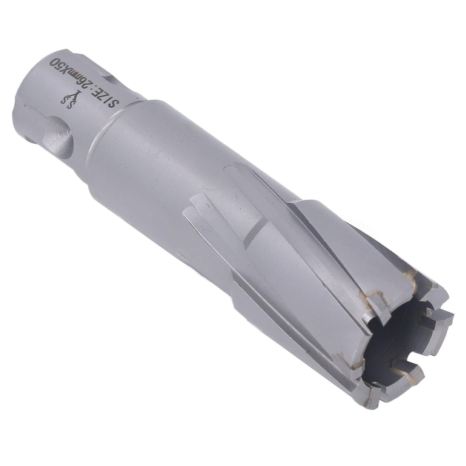 Carbide Hole Saw Bit Steel Plate Hole Cutter Opener Bit for Magnetic Drill 50mm Drilling Depth 28mm 26mm / 1.02in