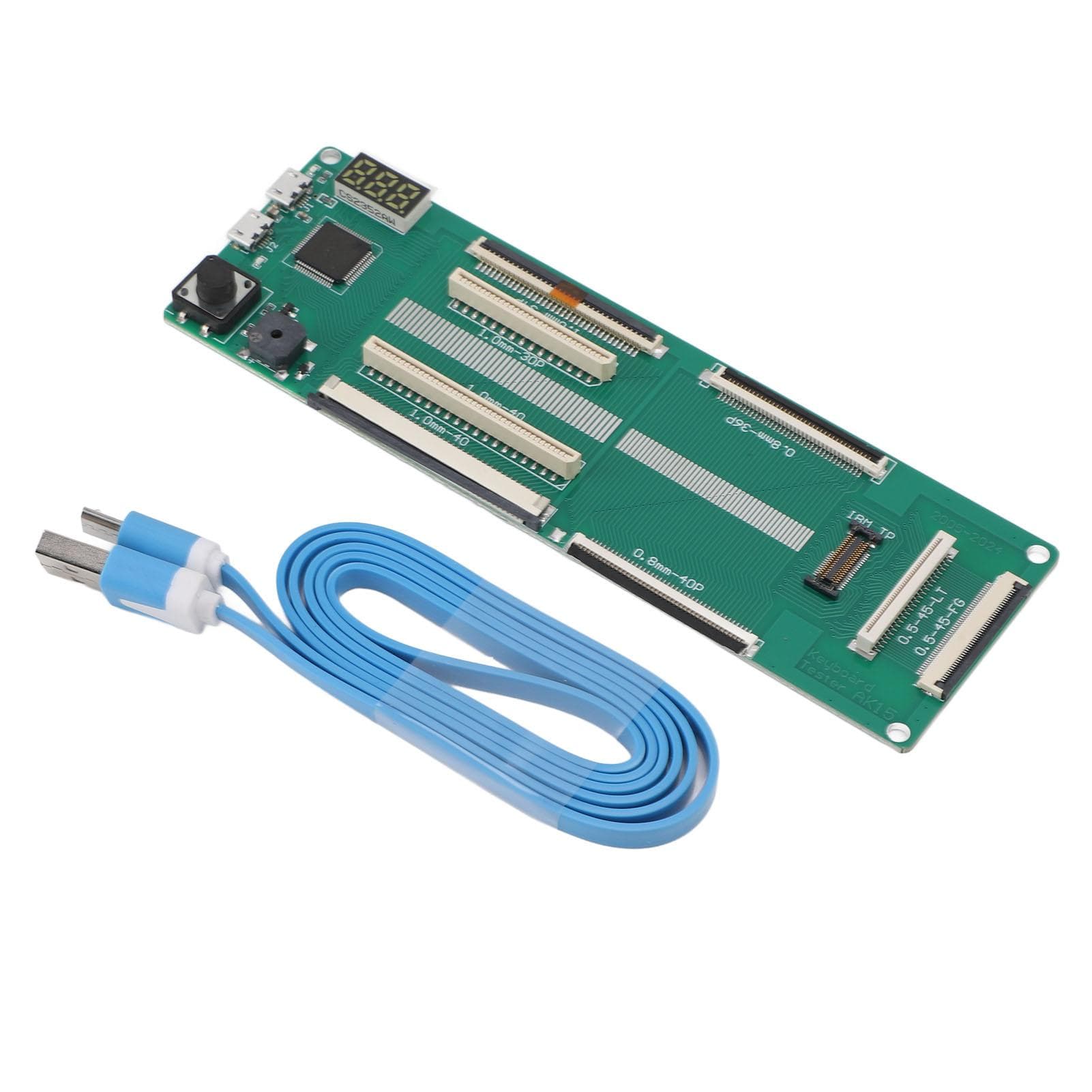 Laptop Keyboard Tester Testing Device Machine Tool with Digital Display USB Cable PCB Material