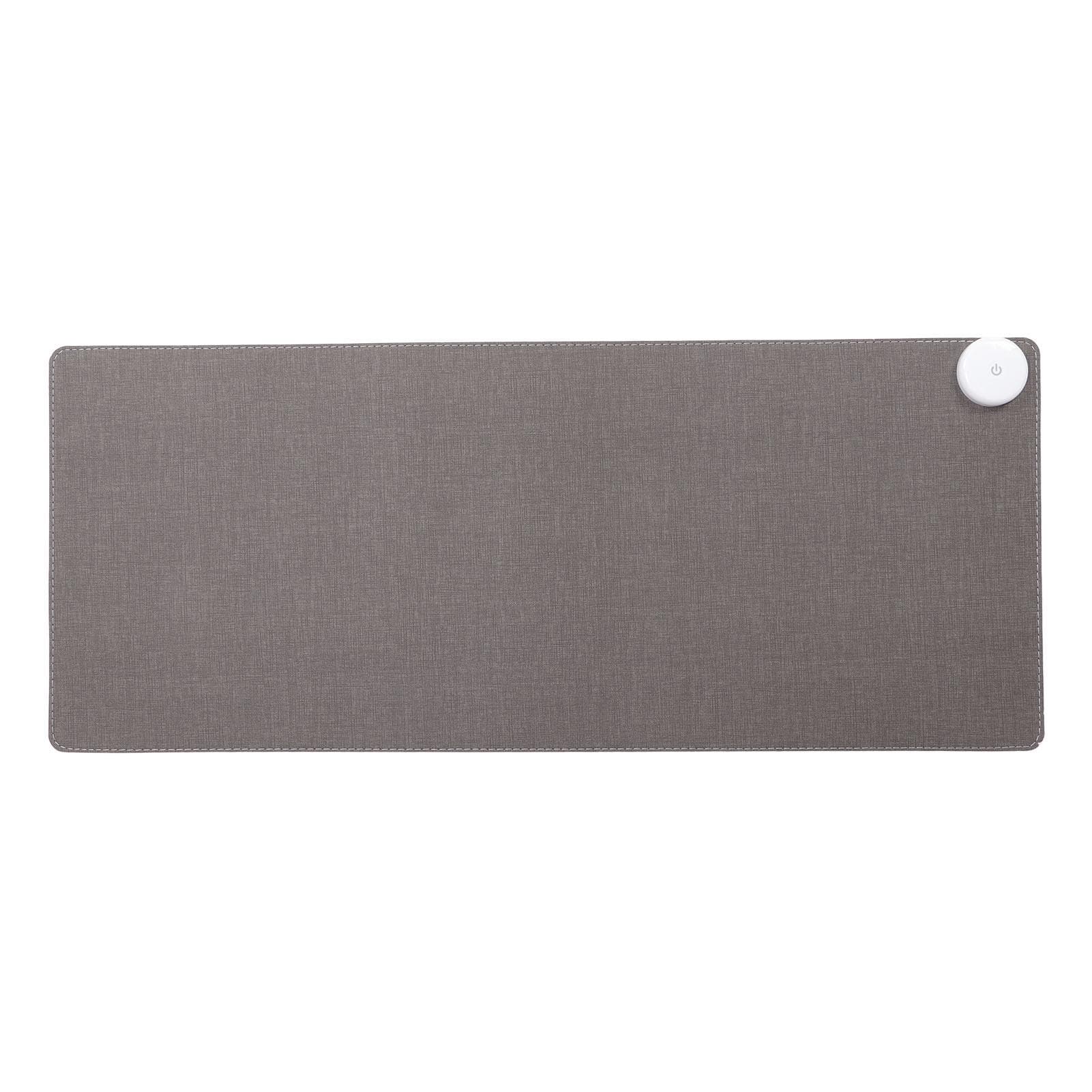 31.5x13.0in Heated Mouse Pad 3 Gear Temperature Adjustable Extended Edition Gaming Mouse Pad Black