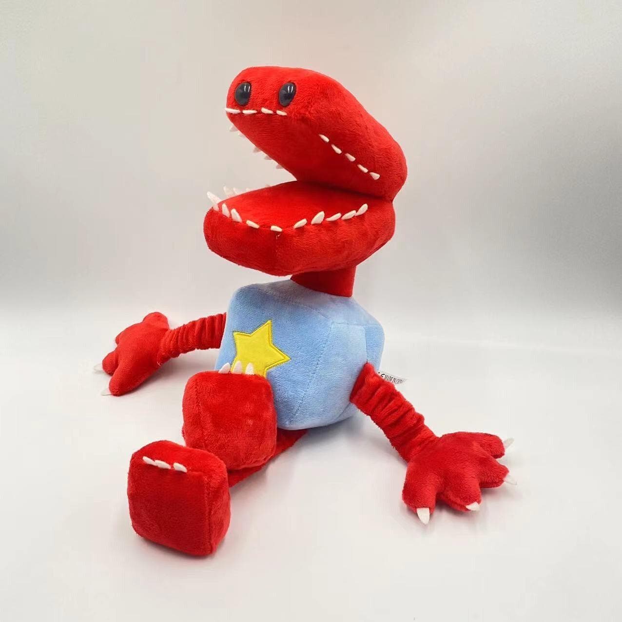 New Boxy Boo Toy Cartoon Game Peripheral Dolls Red Robot Filled Plush Dolls Holiday Gift Collection Dolls 45cm