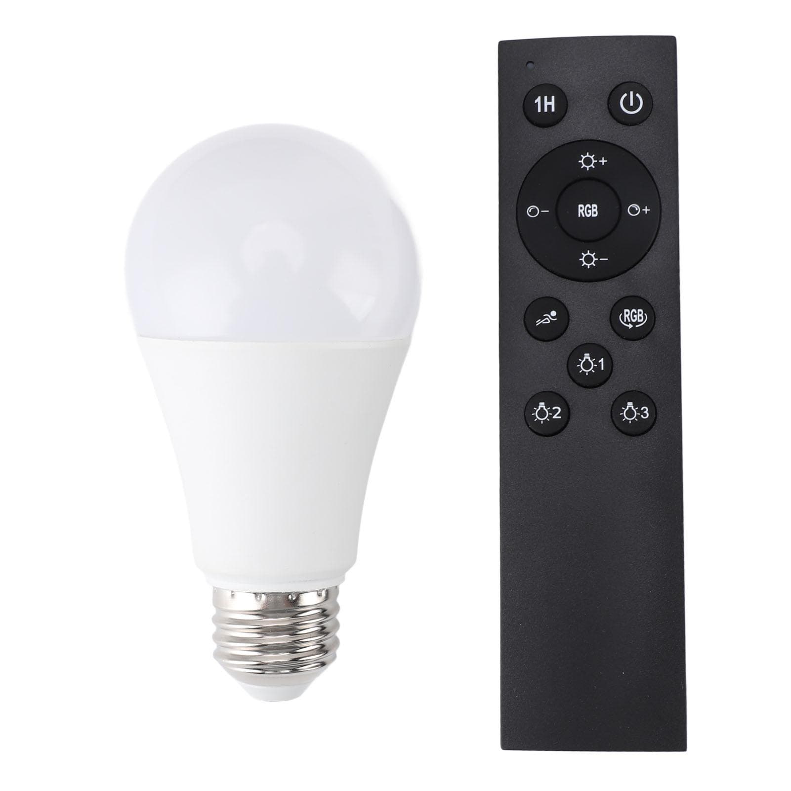 Smart LED Light Bulb 2700?6500K CCT RGB Stepless Dimmable 800LM CRI 80+ E26 A19 LED Bulb with