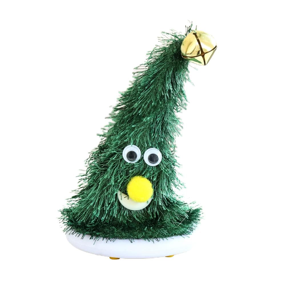 Singing and Dancing Santa Claus Hat Electric Christmas Tree Xmas Hat Swing Musical Toy Luminous Toy