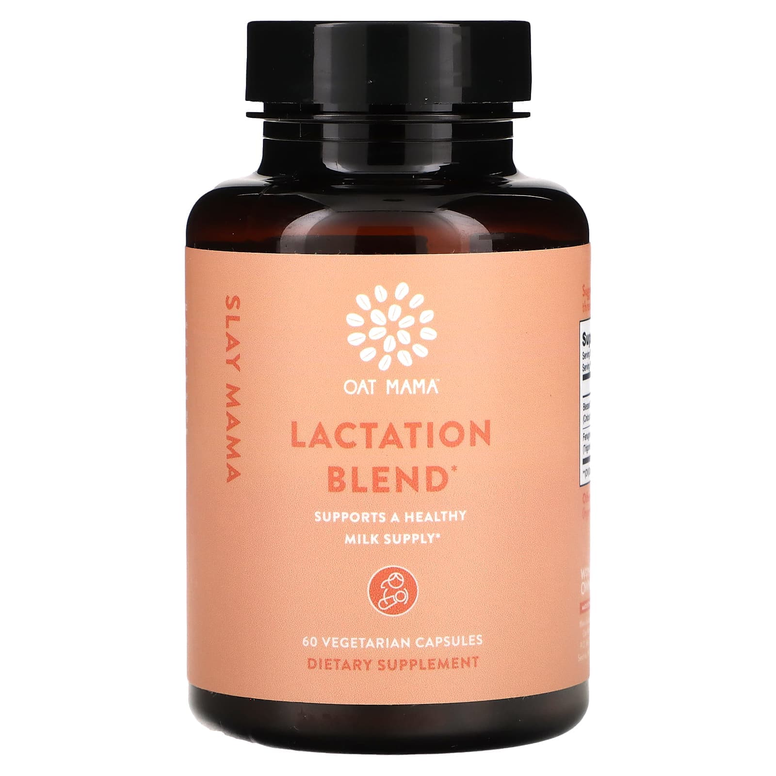Oat Mama, Slay Mama, Lactation Mix, 60 Veggie Capsules