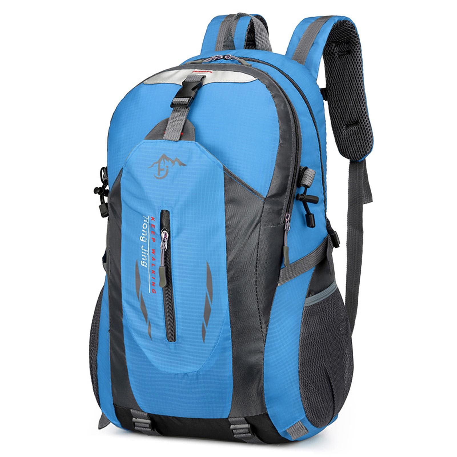Hiking Backpack 40L Waterproof Lightweight Outdoor Hiking Trekking Daypack Travel Backpack for Men blue