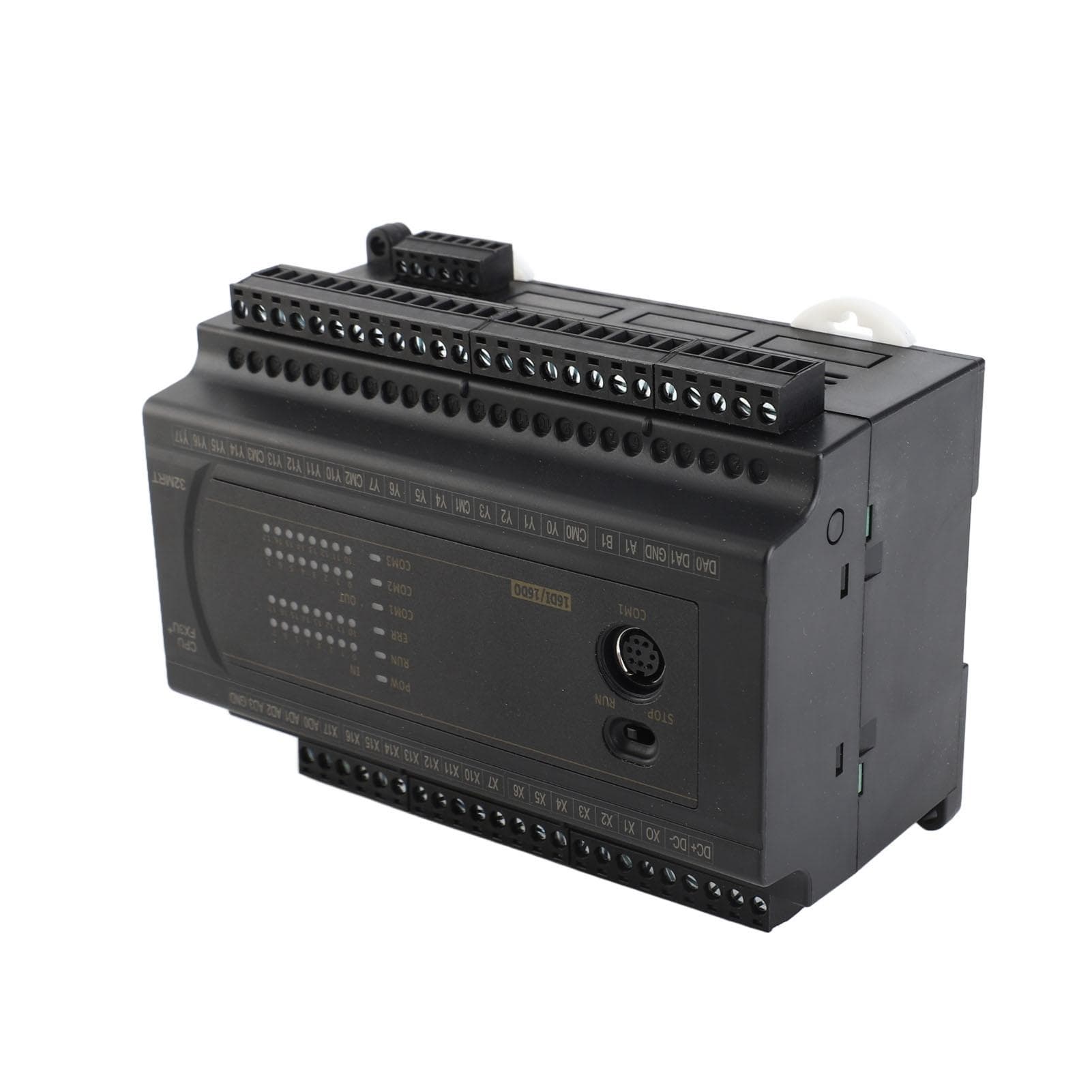 PLC Industrial Control Board FX3U 32MR 16 in 16 Out 1 RS232 2 RS485 4 NTC High Speed Count PLC