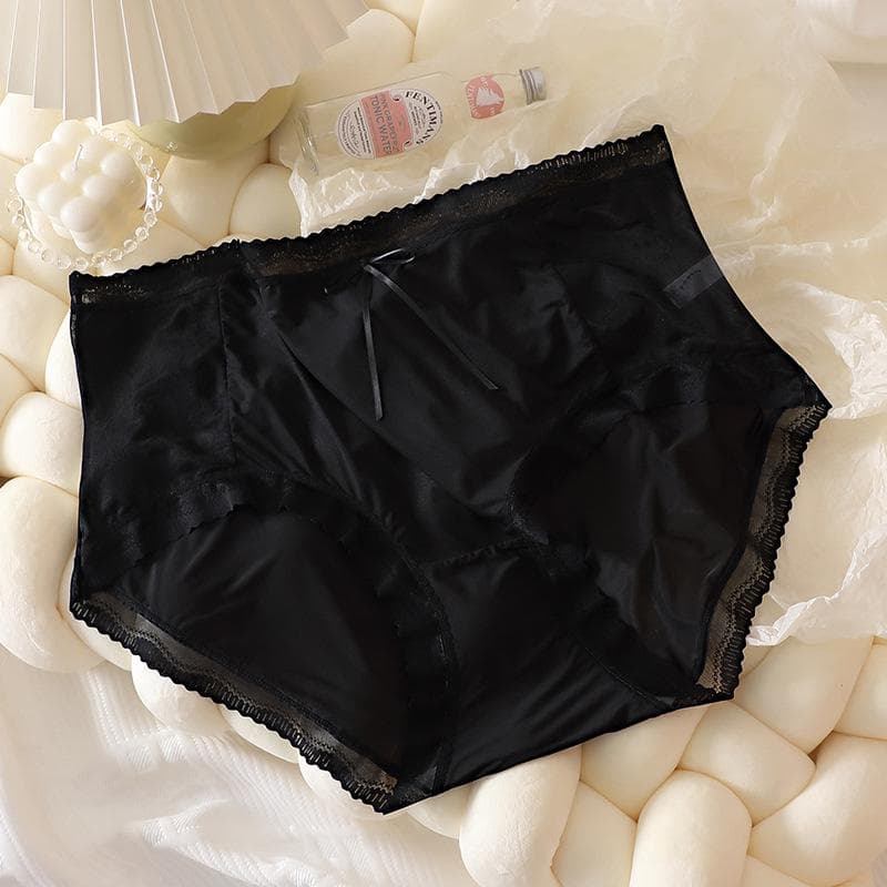 High Waisted Panties Lightweight Slightly Cinched Women's Underwear Pear Shaped Body Plus Size Underpants Female Briefs 5XL