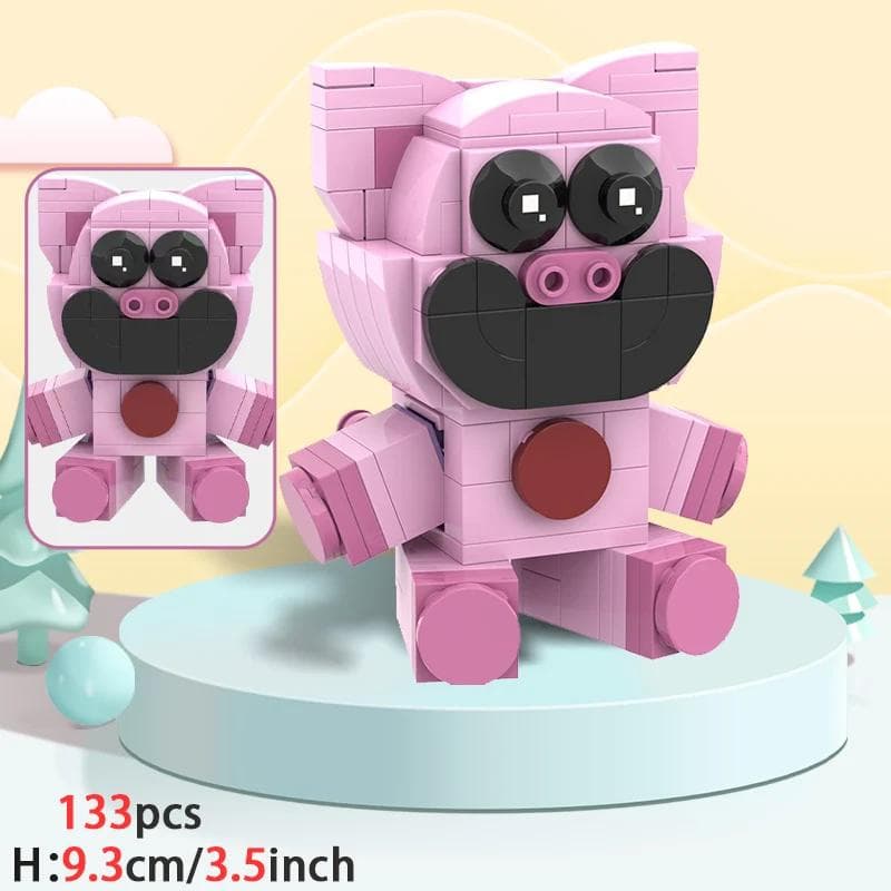 Smiling Critters Action Figure Building Blocks Set For kids Horror Game Poppy Construction Toys For Children Birthday Gift