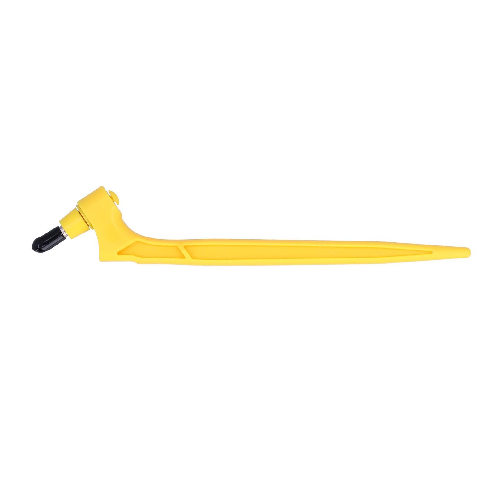 Craft Cutting Tools Stainless Steel Craft Knife 360 Degree Rotating Blade Artistic Cutting yellow