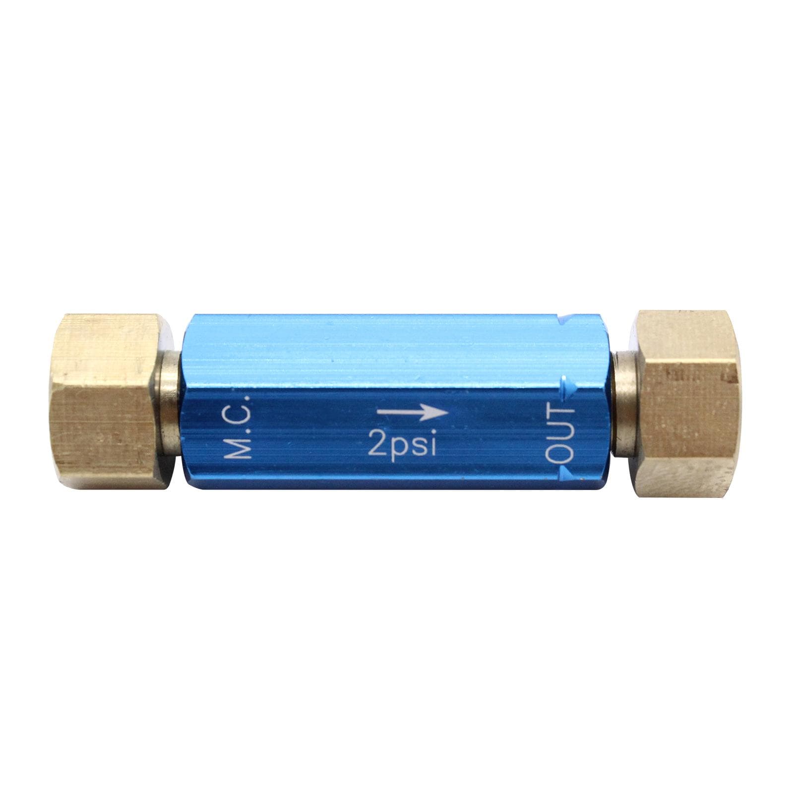 Residual Disc Brake Proportioning Valve 2LB Pressure Valve Brake Check Valve Blue Rod for Disc AT11245-A 2LB blue