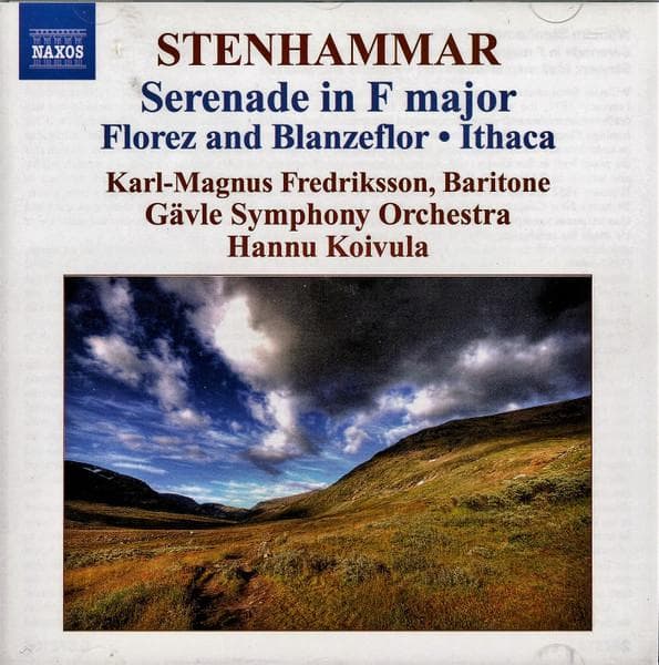 CD WILHELM STENHAMMAR, GÄVLE SYMFONIOR - Serenade In F Major • Florez And Bl 8572186 Naxos 2010 Japan Classical Used
