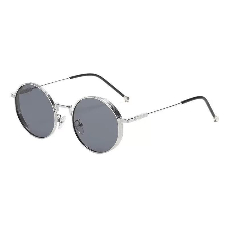 Retro HD Metal Round Frame Women Myopia Glasses Fashion Outdoor Neutral High Quality Driving Punk Glasses -3.5