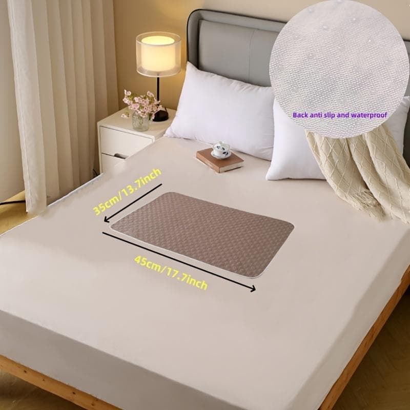 Suitable for incontinence elderly bed sheet, bed care sheet, female menstrual care sheet, washable, suitable for adults/elderly/pets 35 * 45 cm/13.7 * 17.7 inches
