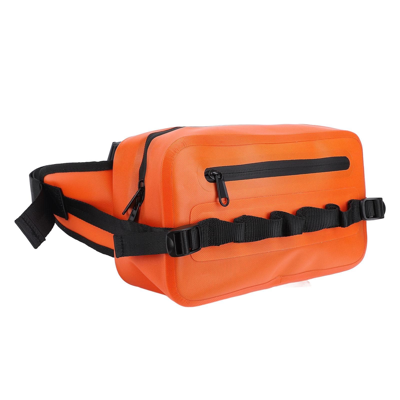 Fishing Waist Pack Bag TPU Water Resistant Large Capacity Breathable Stylish Fishing Gear Bag for orange