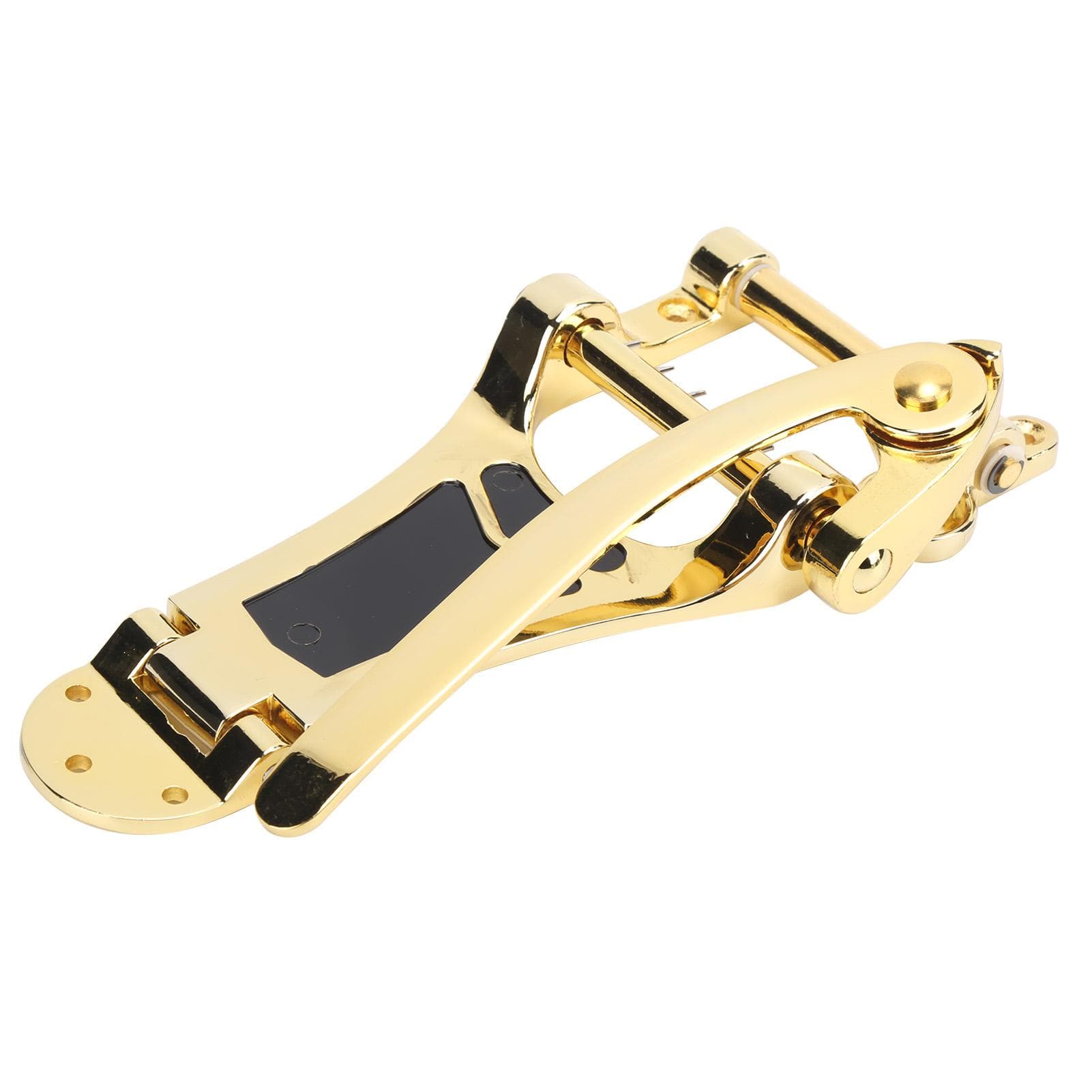 Guitar Tailpiece Tremolo Bridge Replacement with Hand Crank Stringed Instrument AccessoriesGold gold
