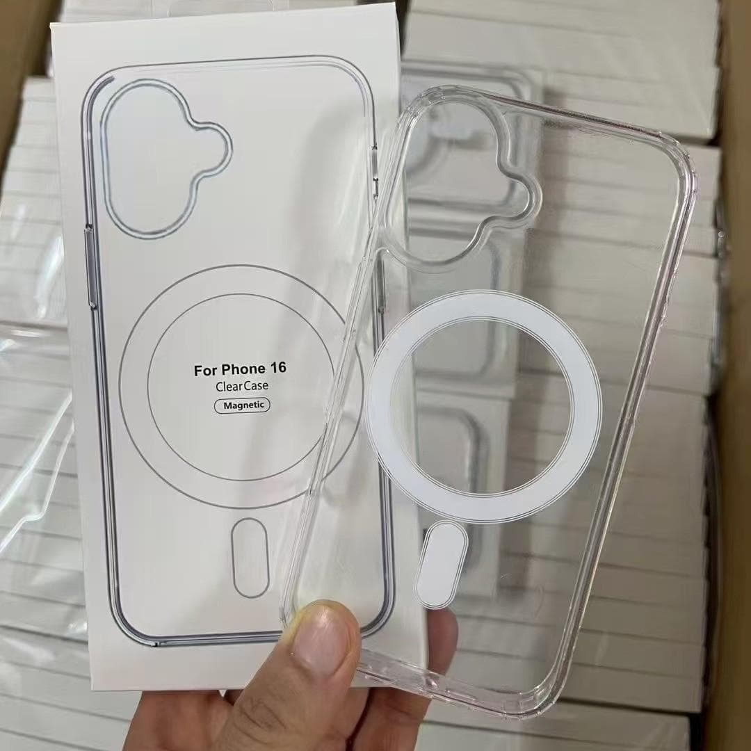 Applicable To Apple 16 ProMax Transparent Magnetic Phone Case IPhone 15 Original High-end 14 Drop Protection Case iPhoneXsMax