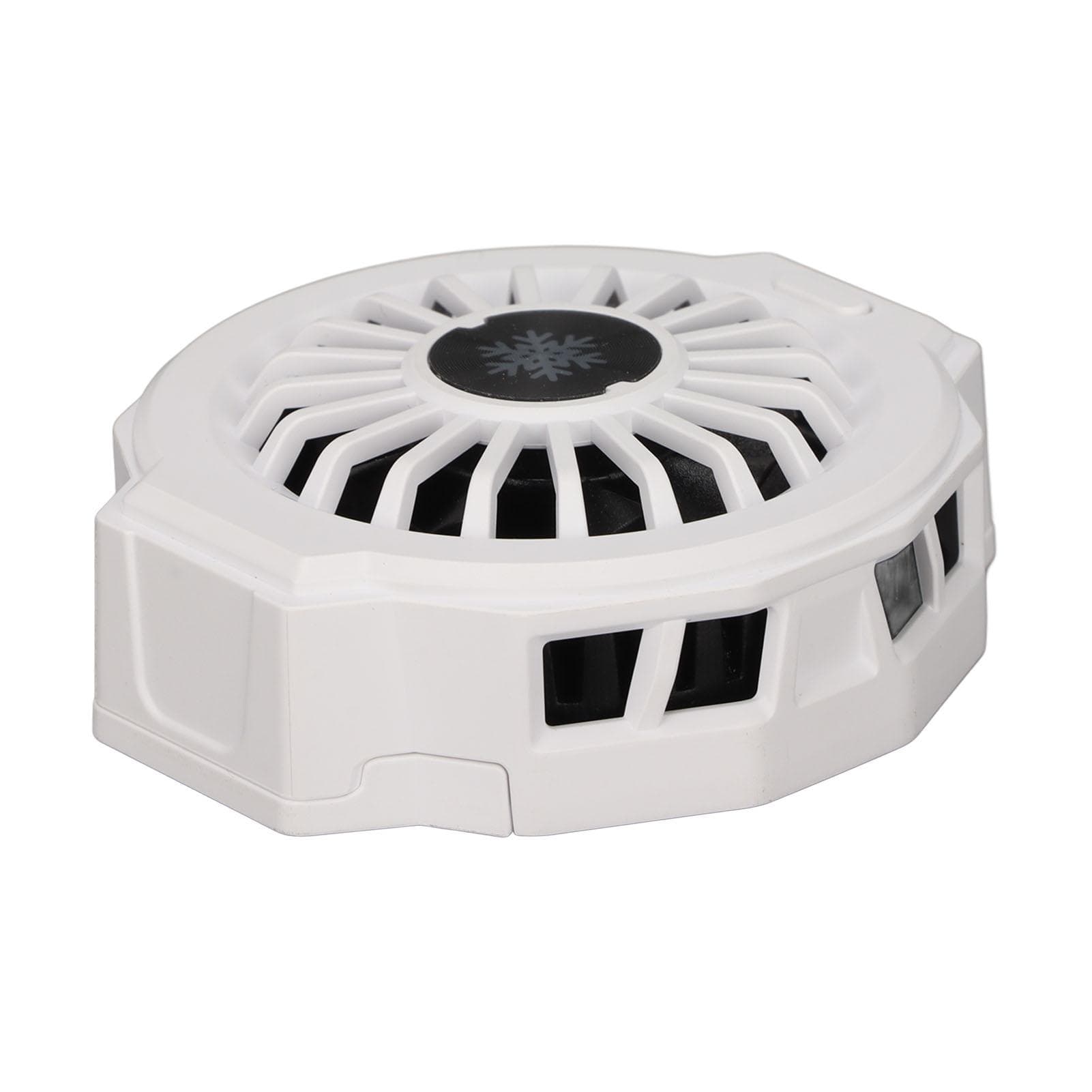 RGB Phone Cooler Dual Noise Reduction Magnetic Fixation Wireless Charging Double Protection RGB white