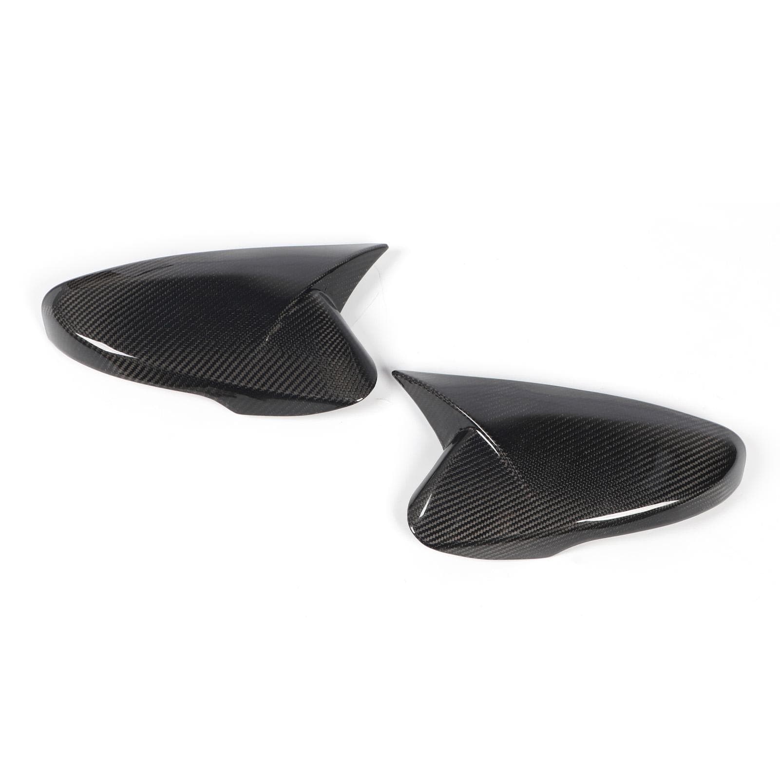 2PCS Side Rearview Mirror Cover Carbon Fiber Strong Protection Scratch Resistant for Veloster 2012