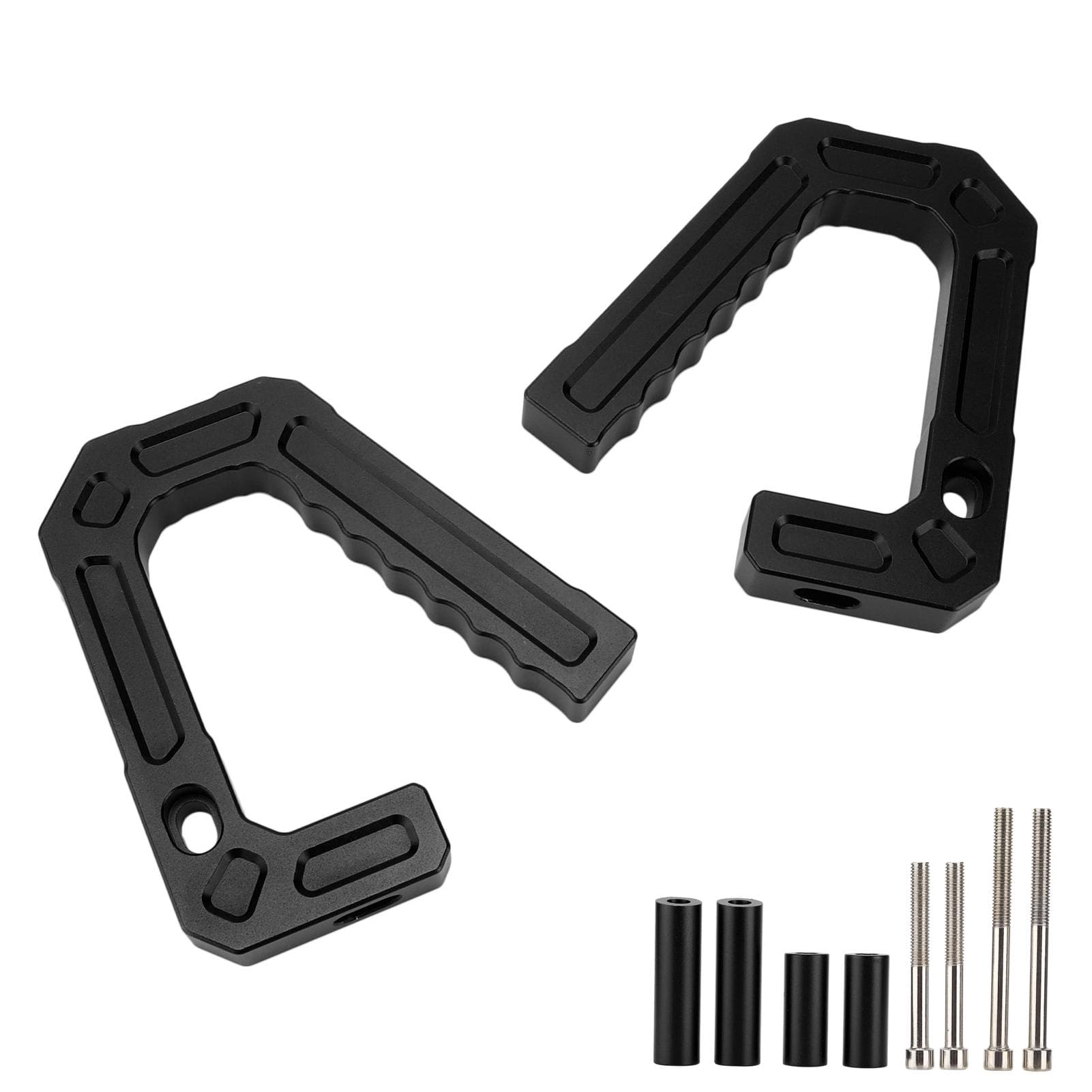 Front Grab Handle Grip Bar Replacement for Jeep Wrangler 0718 JKUnlimited Sport Sahara Rubicon black