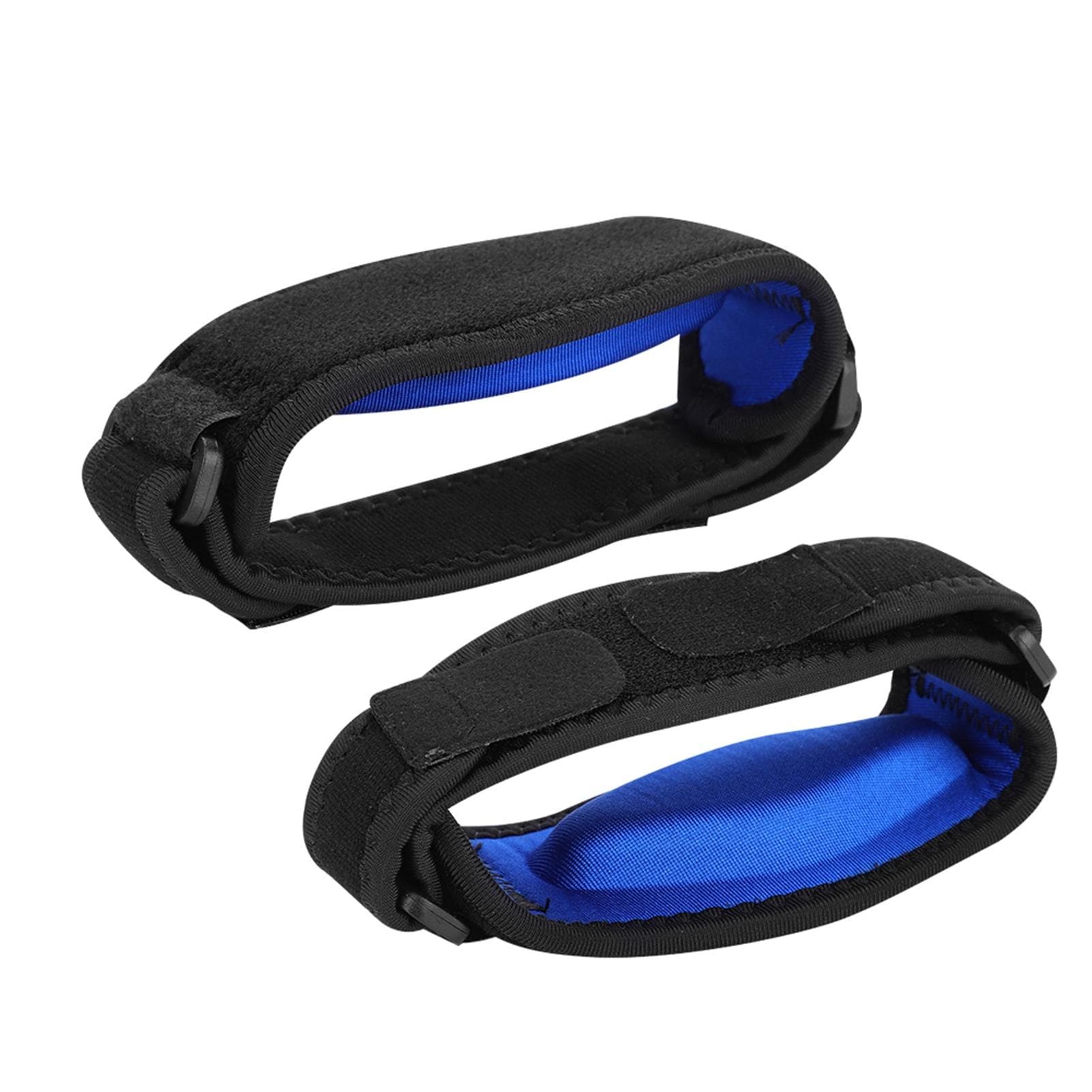 Adults Sports Elbow Support Brace Protector Pad Guard Strap Basketball Tennis (Blue)