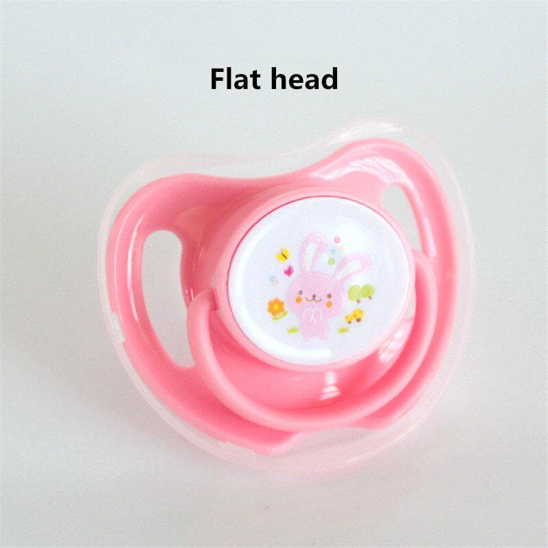 Baby Pacifier Soother Silicone Dummy Baby Pacifier Round Nipples