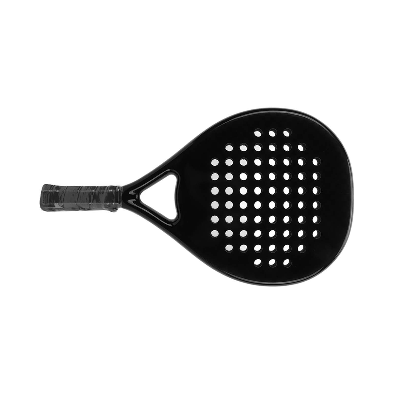 Full Carbon Fiber Beach Tennis Paddle Beach Racket with EVA Foam Core Tennis Racket
