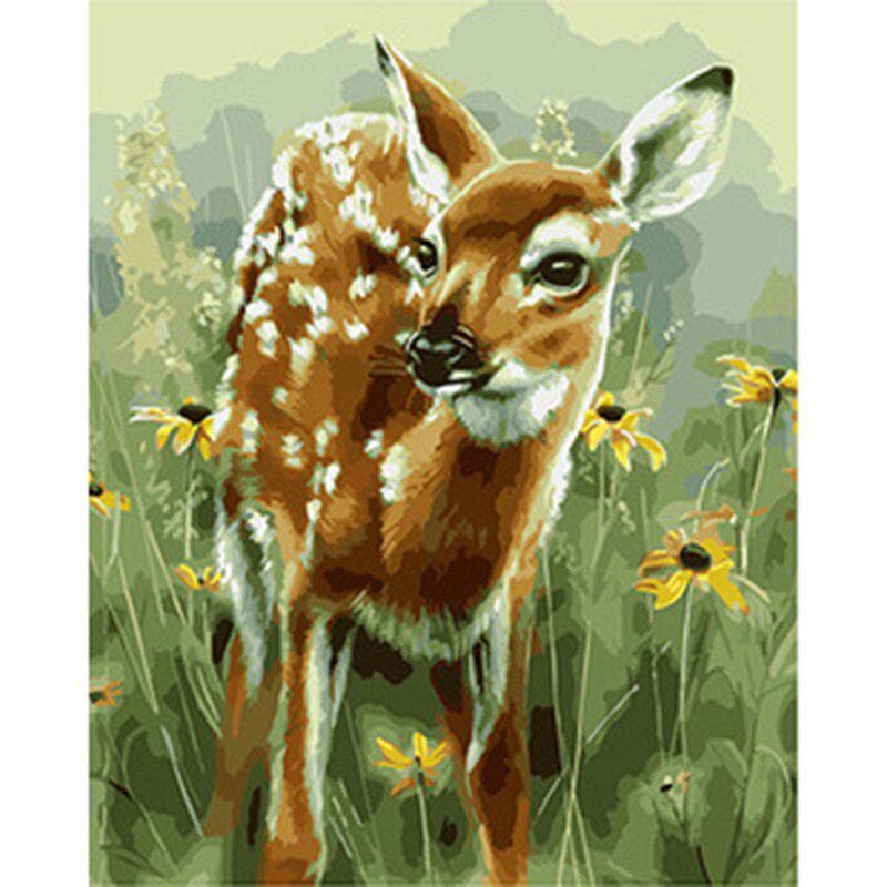 Diamond Painting Handmade Full Drill Deer 5D DIY Picture Of Rhinestone Diamond Embroidery 20X30CM