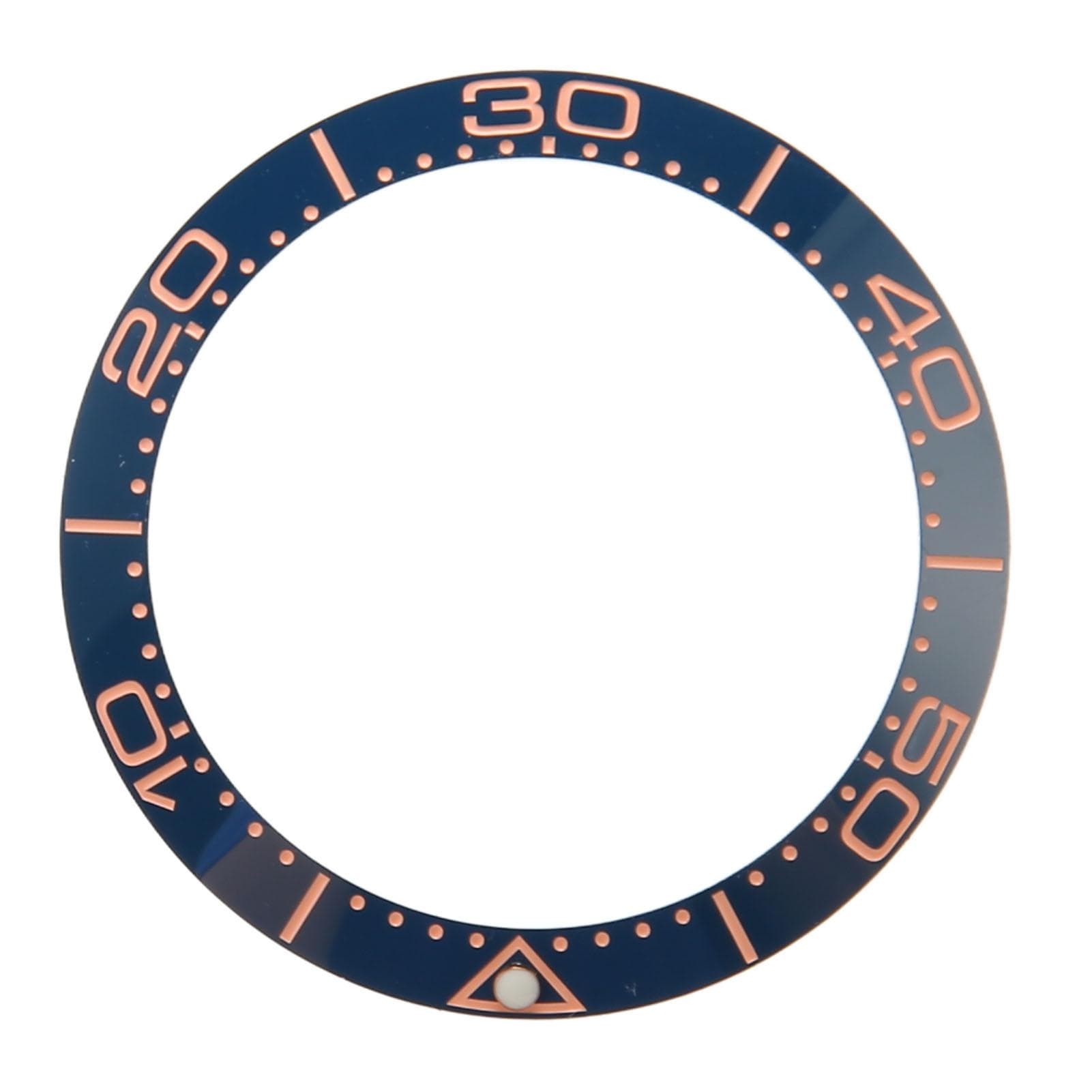 Professional Watch Bezel Insert 38mm Ceramic Watch Bezel Ring Repair Replacement Accessory for