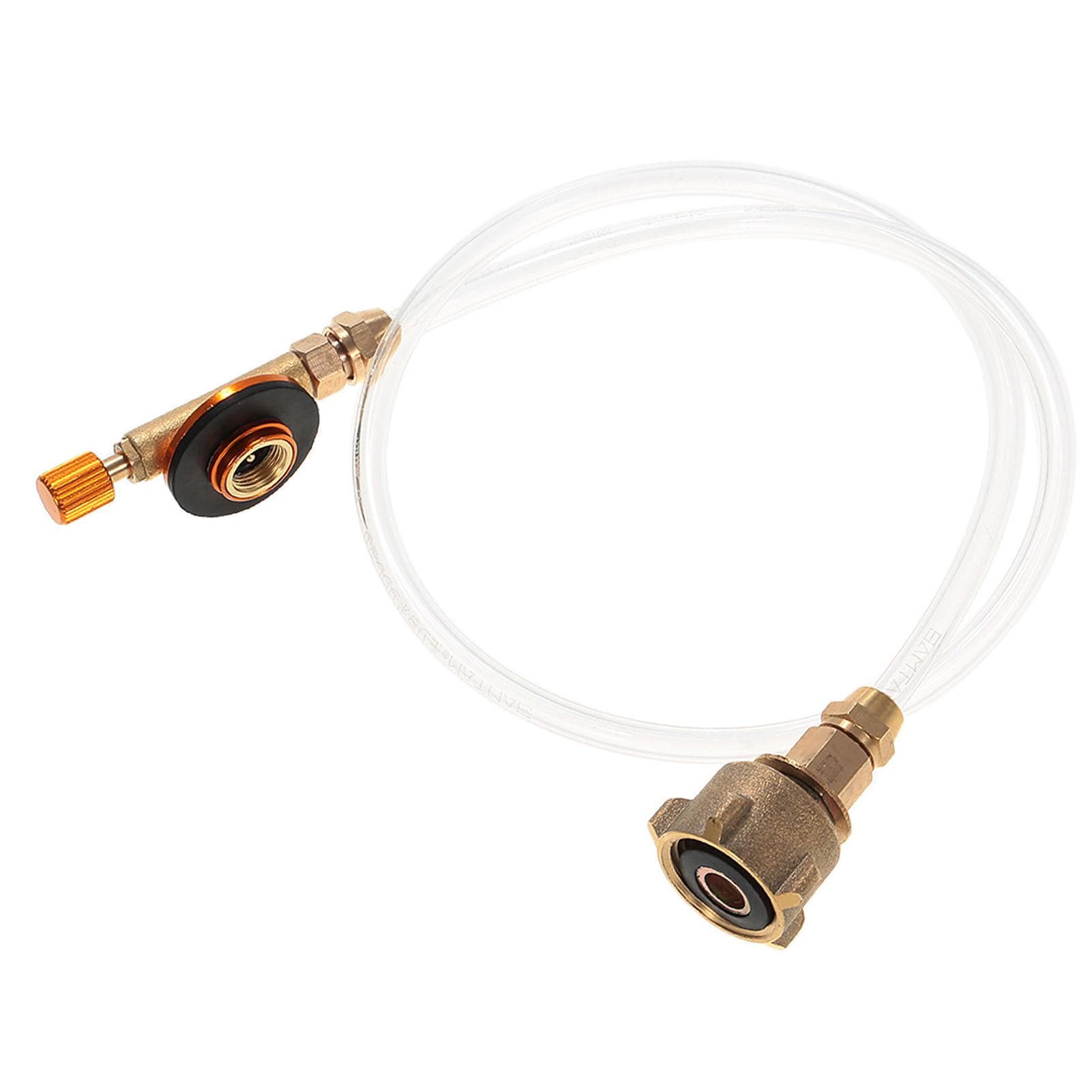 Outdoor Camping Gas Stove Refill Adapter LPG Cylinder Adapter Flat Tank Filling Adapter Convertor German Standard Type B