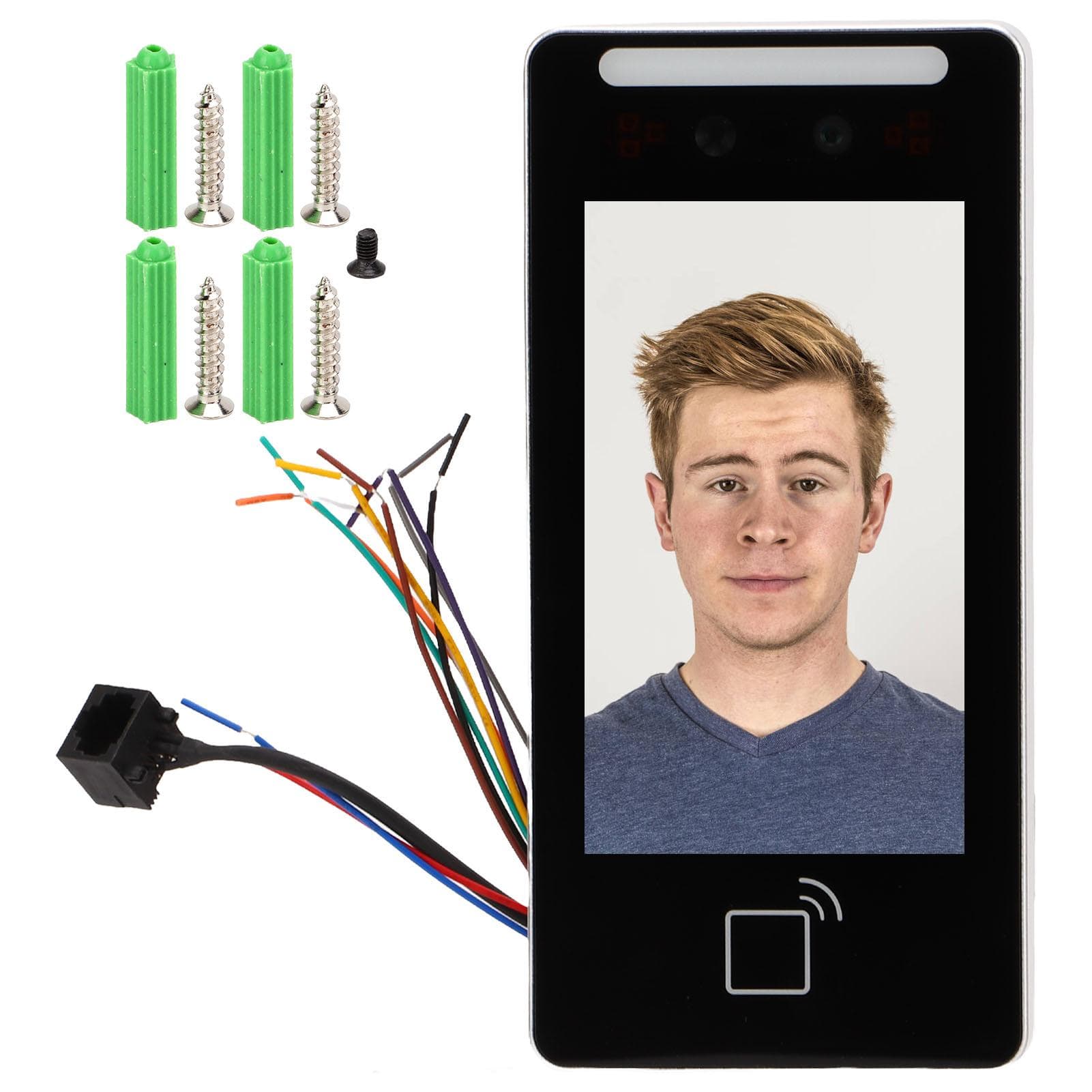 Face Recognition Access Control Machine Password ID Card Employee Time Attendance Machine for