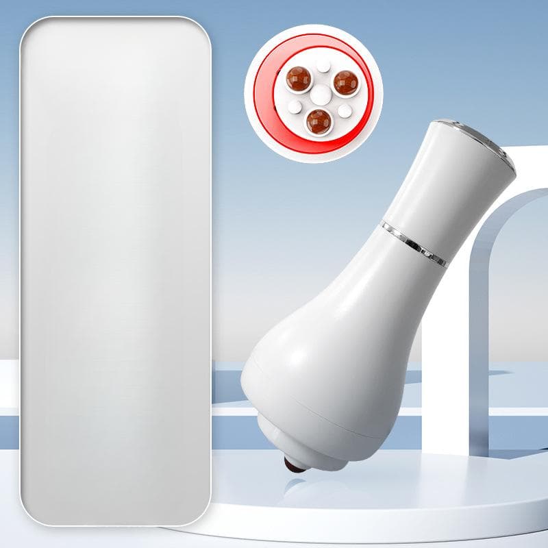 Stone Tummy Tummy Instrument Hand-held Portable Automatic Massage Fat Rubbing Belly Artifact Vibrating Abdominal Massager