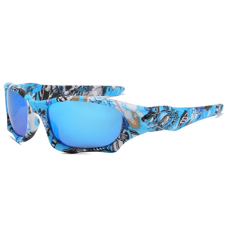 Men's Polarized Tactical Windproof Sunglasses - Military Green, Sports Style Non-Polarized