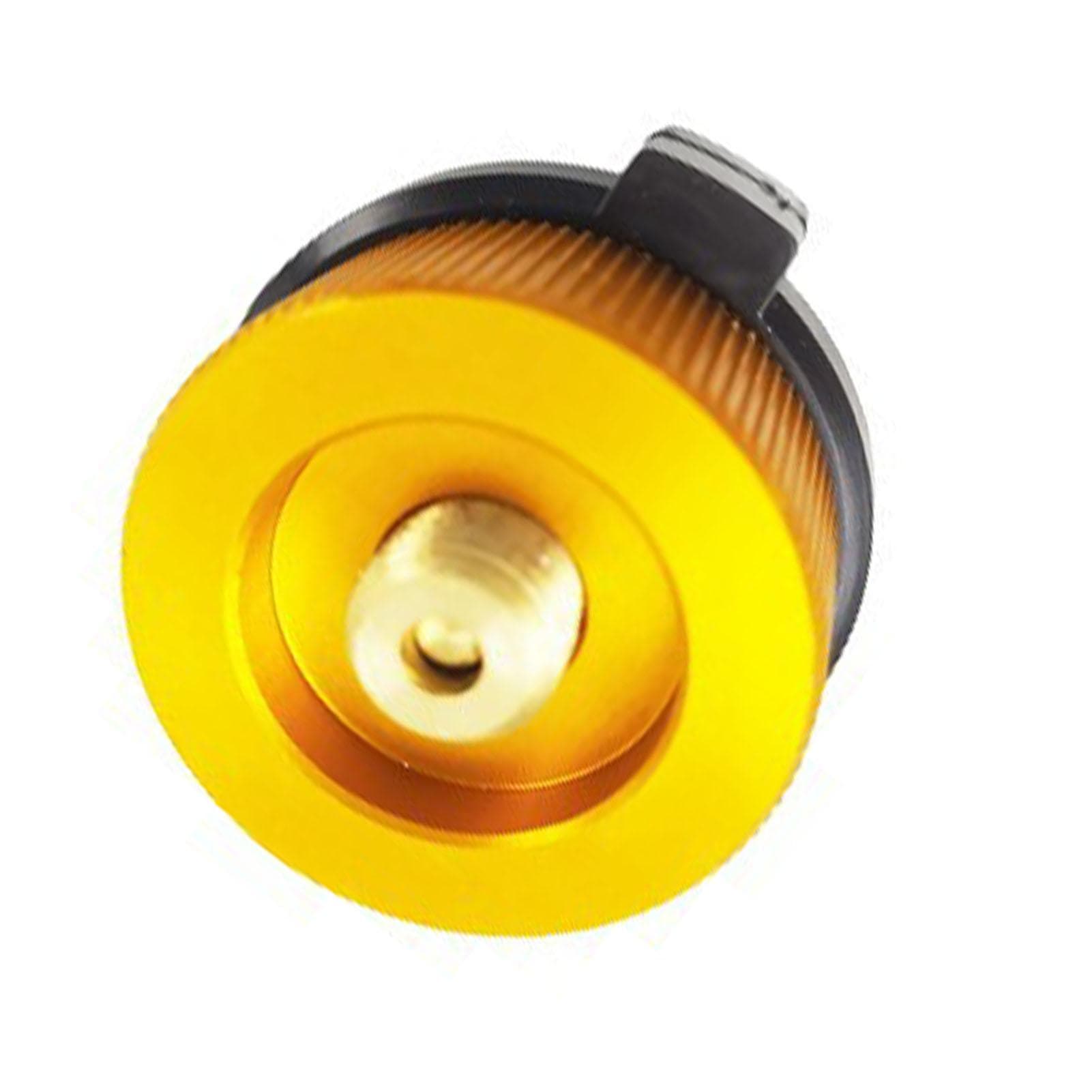 Camp Stove Gas Tank Converter Replacement Outdoor Aluminium Alloy Camping Grill Accessories Orange