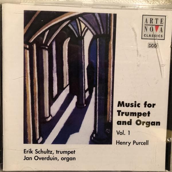 CD HENRY PURCELL - ERIK SCHULTZ, JAN O - Music For Trumpet And Organ Vol. 1 74321378602 Arte Nova Class 1996 Europe Classical Used