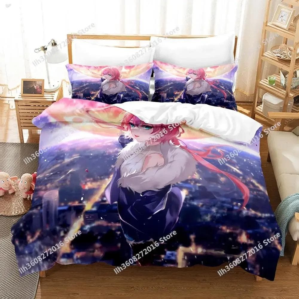 Game Epic Seven Bedding Set Single Twin Full Queen King Size Bed Set Adult Kid Bedroom Duvet cover Sets 3D Anime Bed Sheet Set 70x133cm 2pcs