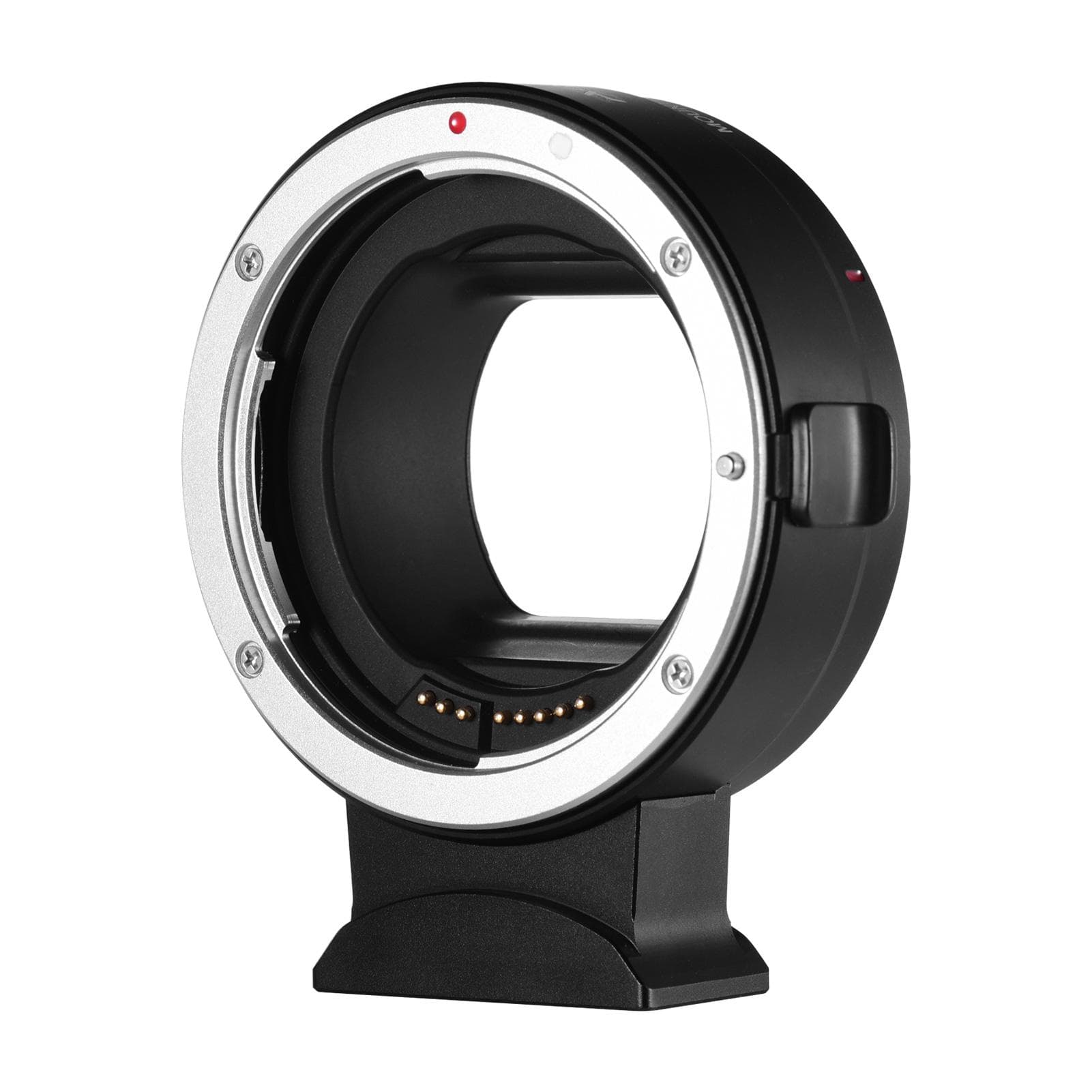 Andoer EF-EOSR Auto Focus Camera Lens Adapter Ring IS Image Stabilization Electronic Aperture black