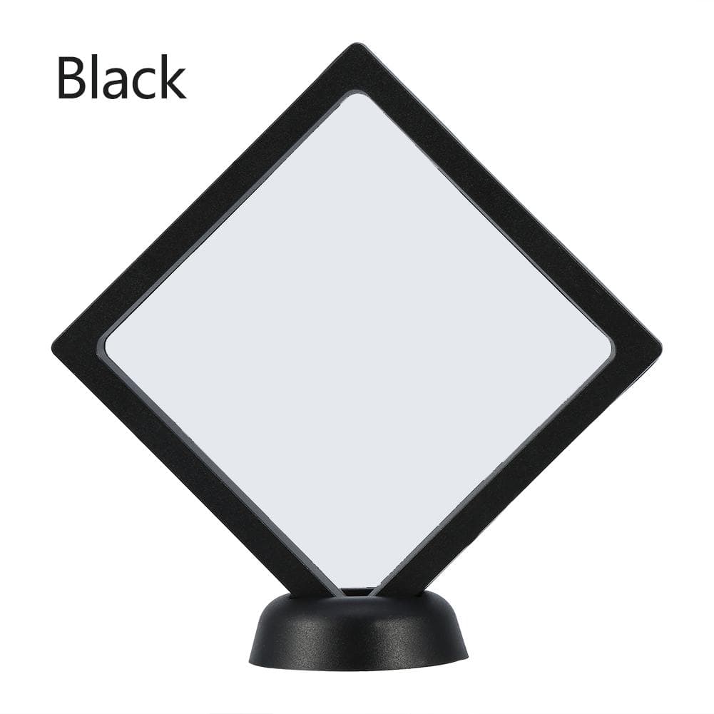 Manicure Nail Art Display Stand Frame Assembling Acrylic Nail Plate Tips Rack Tool Black